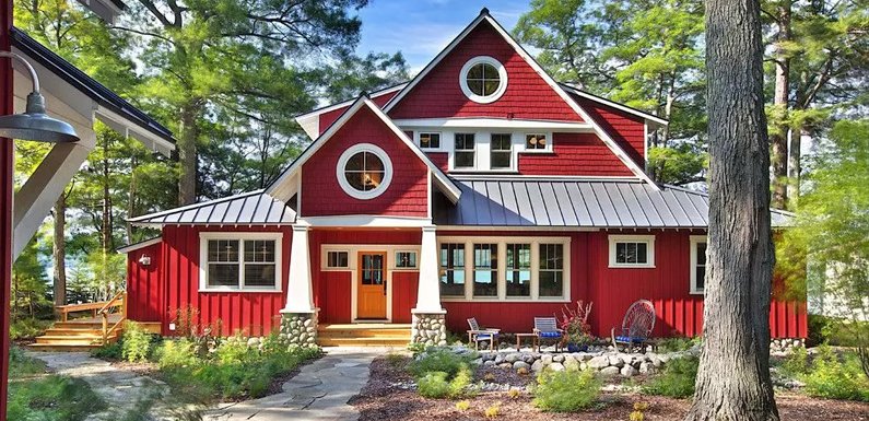Как и чем покрасить деревянный дом внутри?