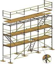 Строительные леса: Универсальность и устойчивость в современном строительстве