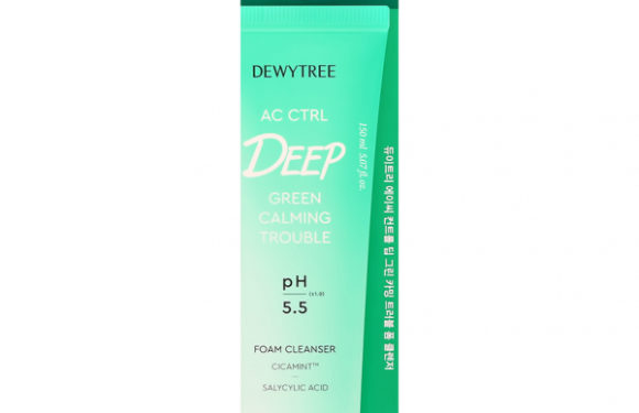 Пенка для лица `DEWYTREE` AC CTRL DEEP с экстрактом центеллы азиатской и перечной мяты 150 мл