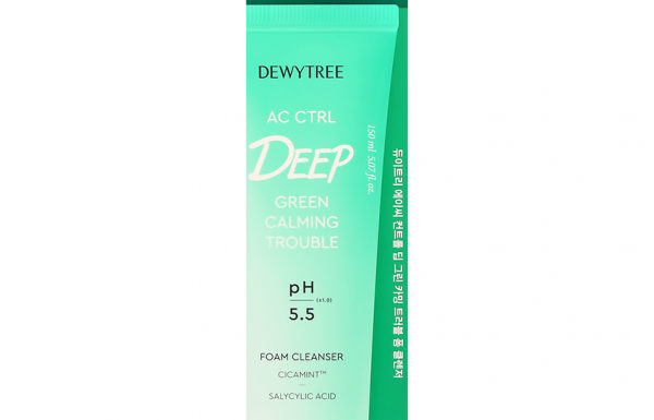 Пенка для лица `DEWYTREE` AC CTRL DEEP с экстрактом центеллы азиатской и перечной мяты 150 мл