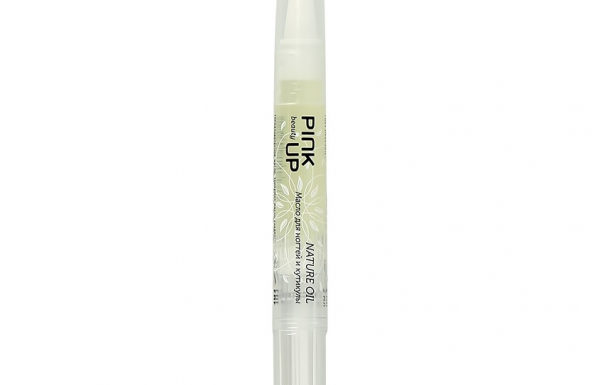 Карандаш для ногтей и кутикулы `PINK UP` `BEAUTY` oil nature с комплексом натуральных  масел 2 мл