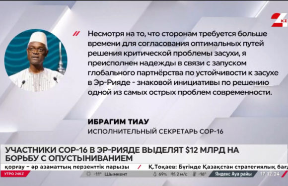 $12 млрд на борьбу с опустыниванием участники СOP-16 в Эр-Рияде