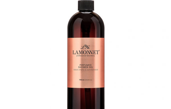 Гель для душа `LAMONNET` парфюмированный (черная вишня и дерево сандал) 750 мл
