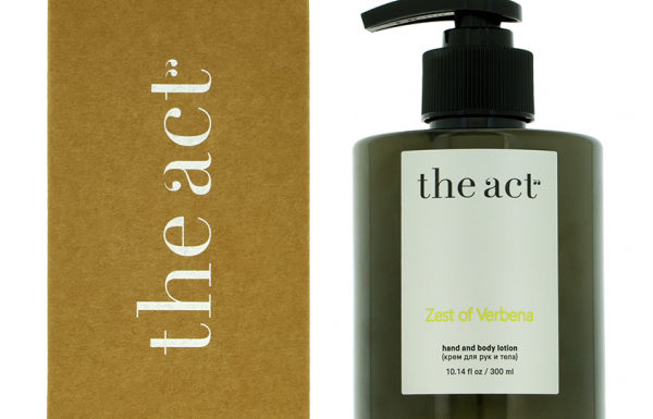 Крем для рук и тела `THE ACT` ZEST OF VERBENA ароматизированный 300 мл