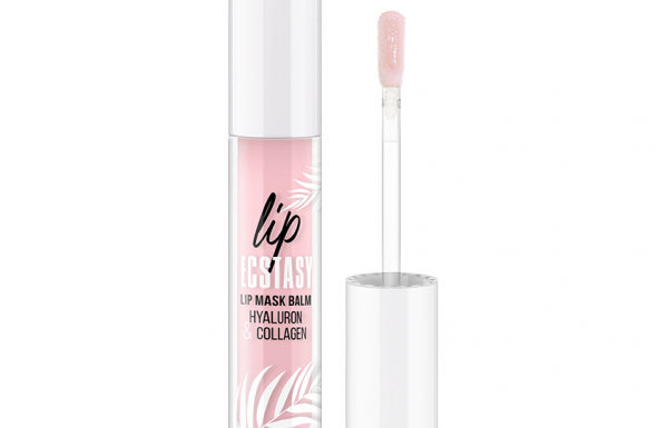 Маска-бальзам для губ `LUXVISAGE` LIP ECSTASY Hyaluron & collagen тон 601 Rose