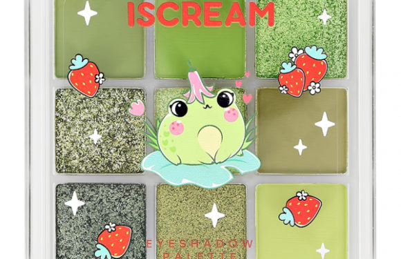 Палетка теней для век `ISCREAM` FROG тон 01-09