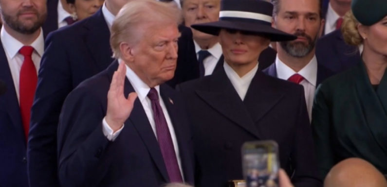 Дональд Трамп официально стал 47-м президентом США
