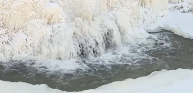 Сильные морозы пришли в Северную Дакоту