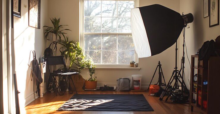 Home photography studio