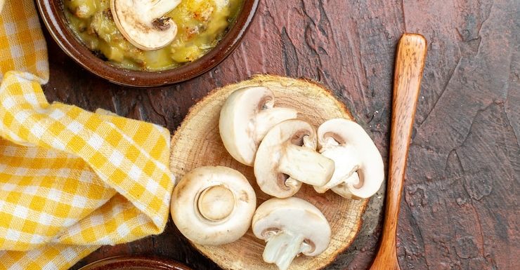 Как приготовить хрустящие грибы с соусом айоли