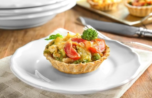 Рецепт овощного тарта для вкусного ужина