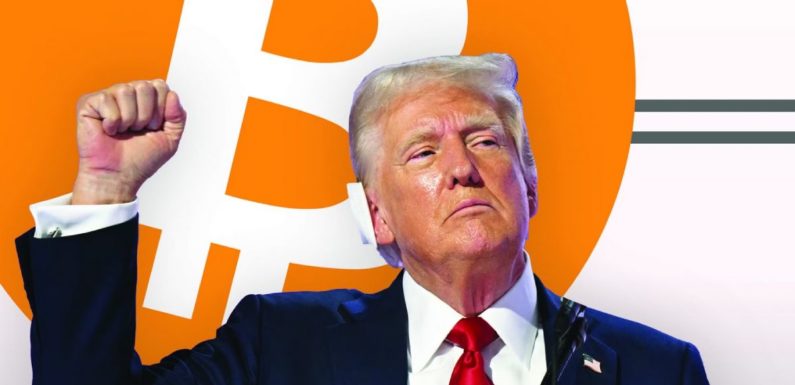 Курсу биткоина грозит падение из-за новых тарифов Дональда Трампа