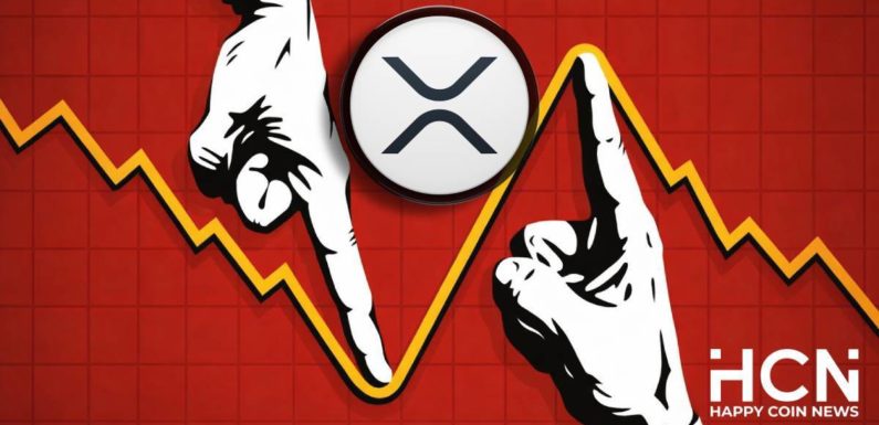 Во время падения крипторынка объём торгов XRP вырос на 74%