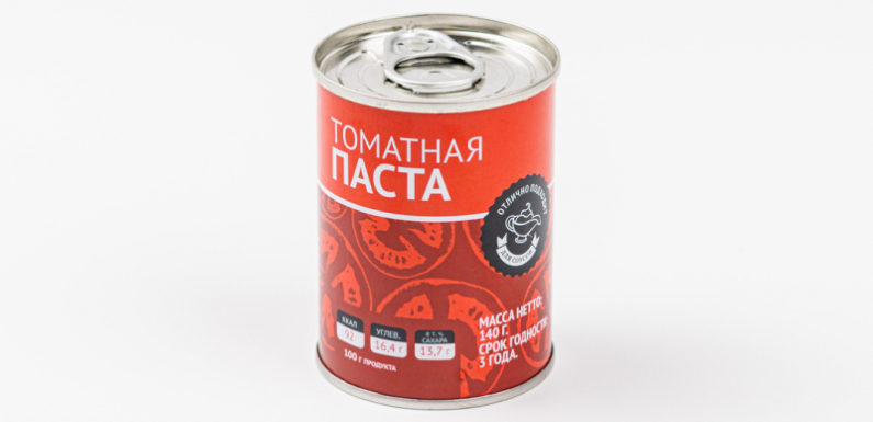 Томатная паста, 140 гр