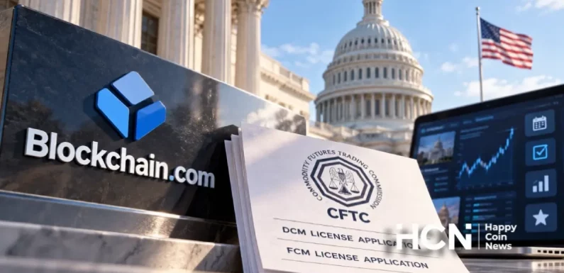 Blockchain.com подала заявку в CFTC на лицензии для рынков предсказаний и деривативов